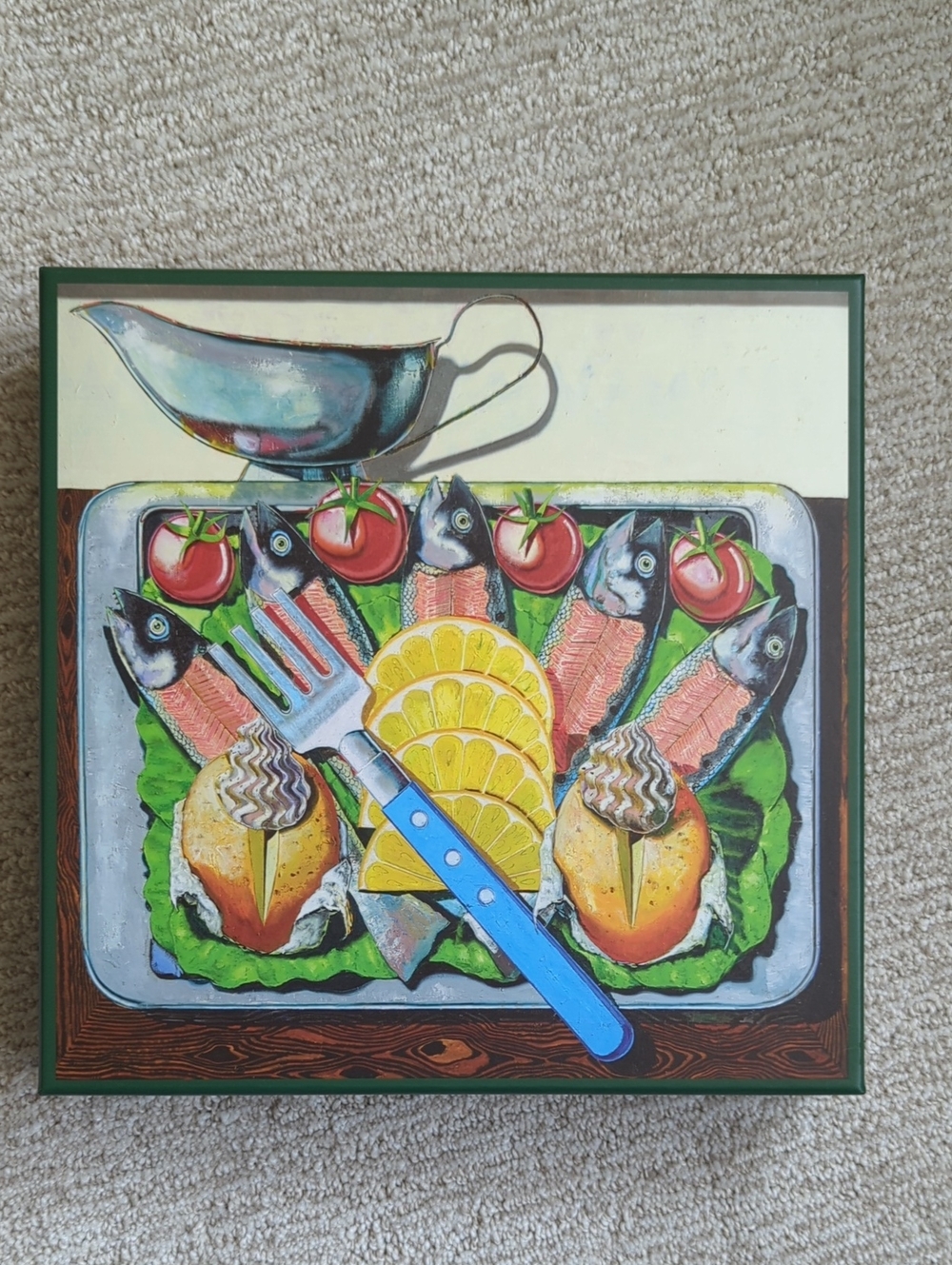 Parkside Fork 1000 Piece Square Puzzle Kristof Santy Parkside